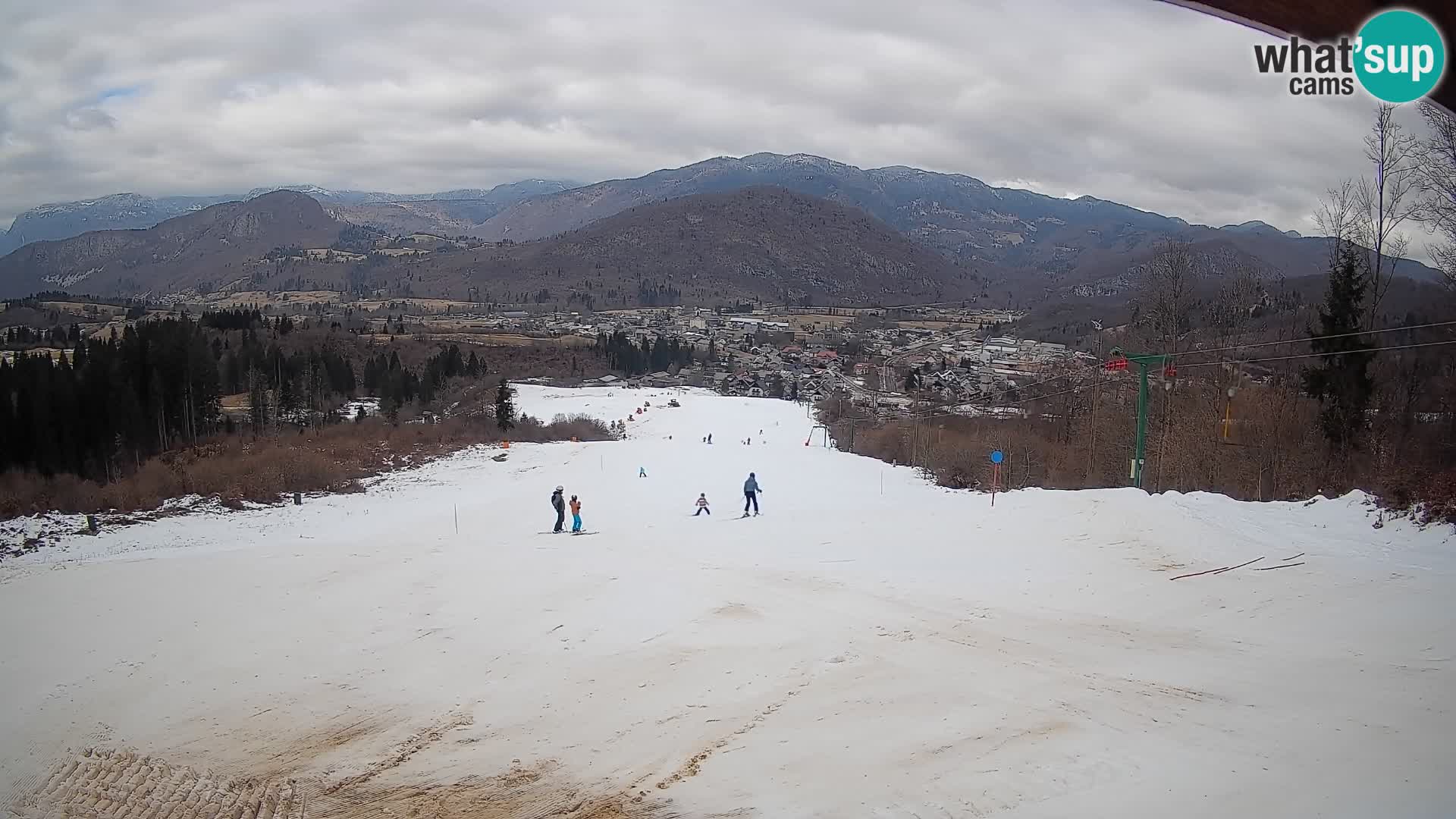 Webcam Bohinjska Bistrica – Vista live dalla stazione sciistica Kozji Hrbet