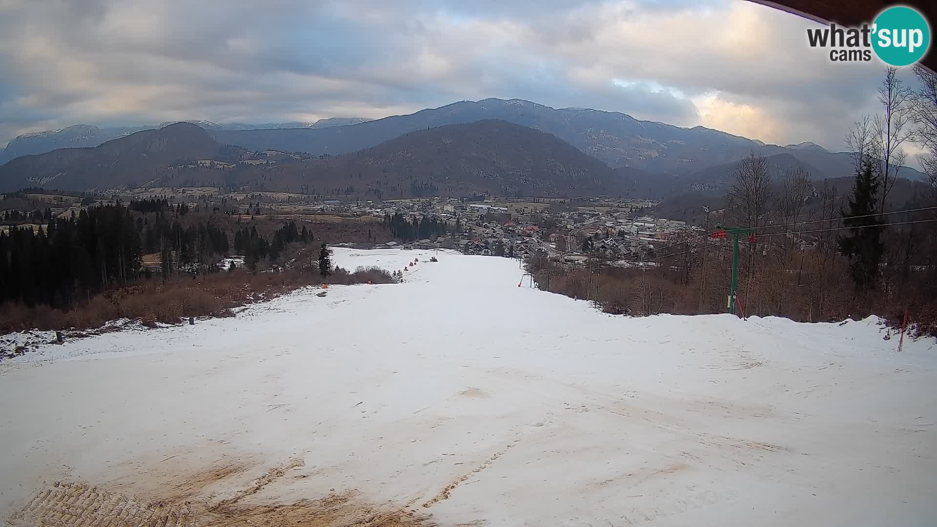 Livekamera Bohinjska Bistrica – Liveblick von der Skistation Kozji Hrbet