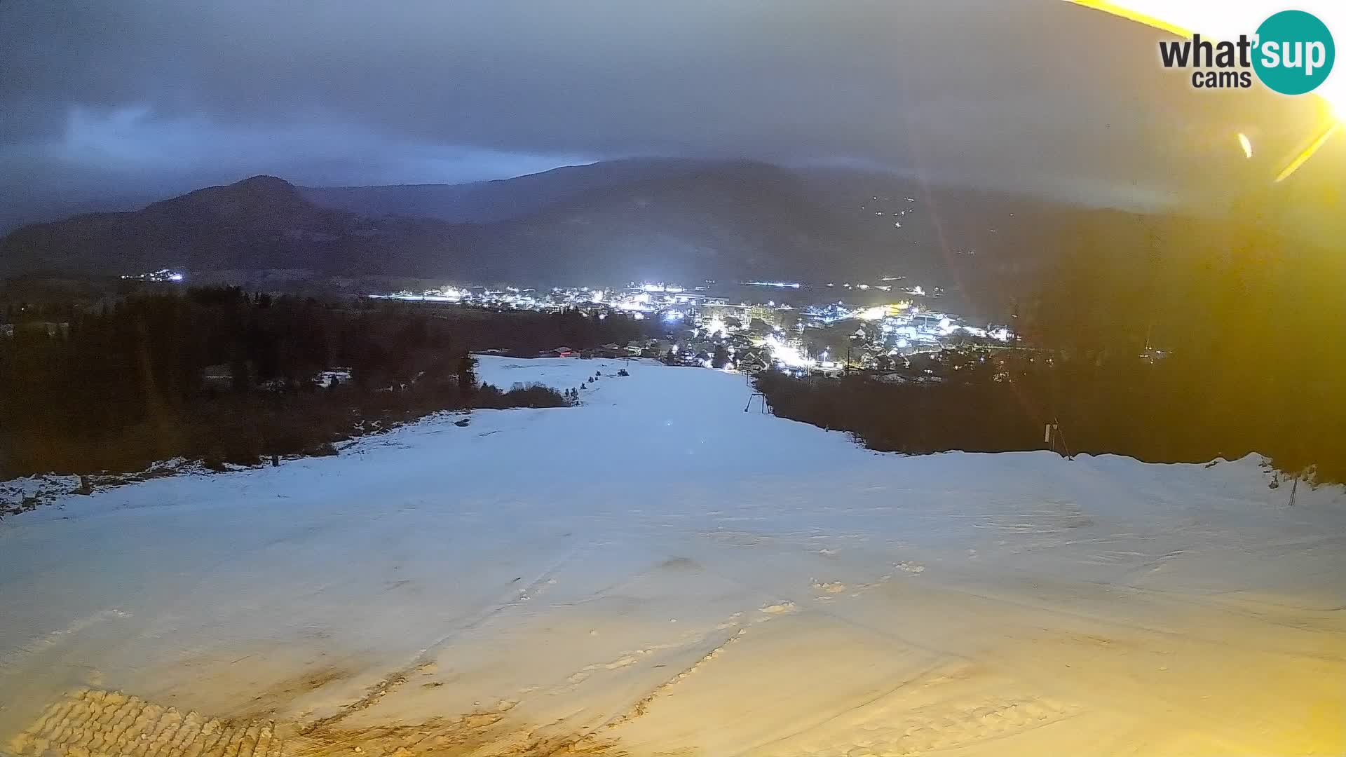 Livekamera Bohinjska Bistrica – Liveblick von der Skistation Kozji Hrbet