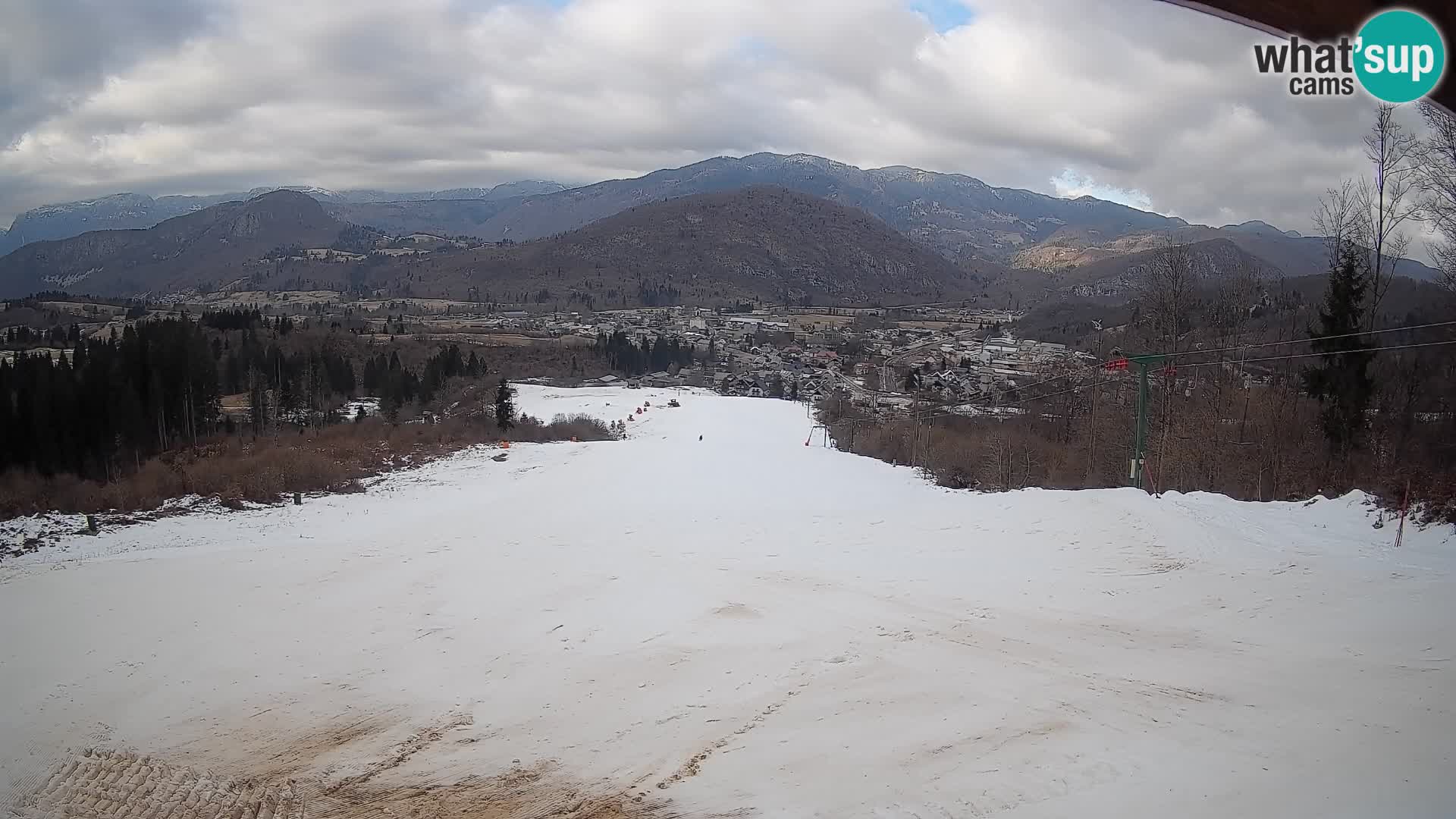 Webcam Bohinjska Bistrica – Live View from Kozji Hrbet Ski Station