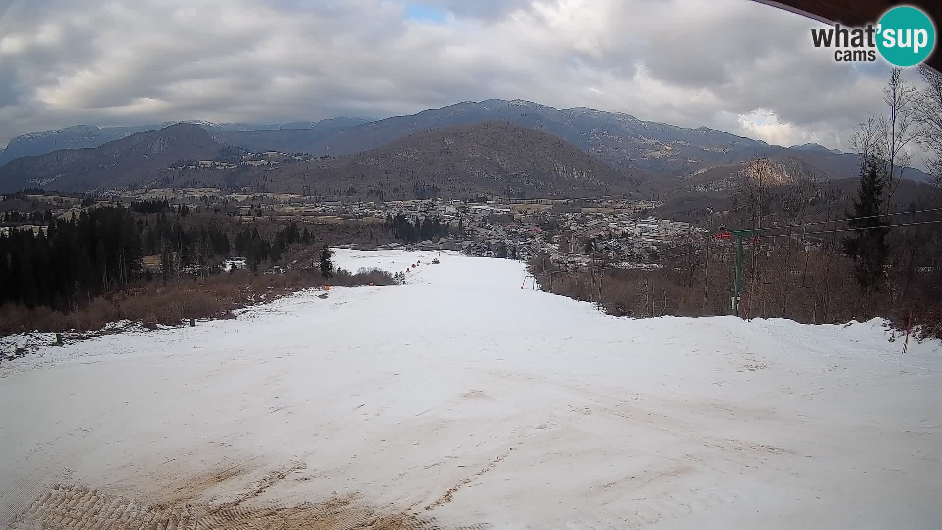Webcam Bohinjska Bistrica – Vista live dalla stazione sciistica Kozji Hrbet
