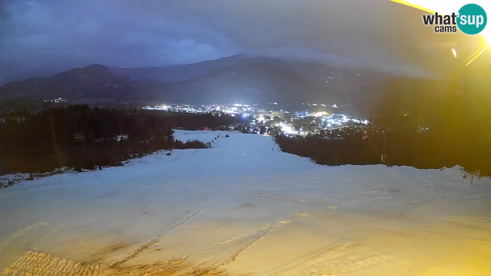 Webcam Bohinjska Bistrica – Live View from Kozji Hrbet Ski Station