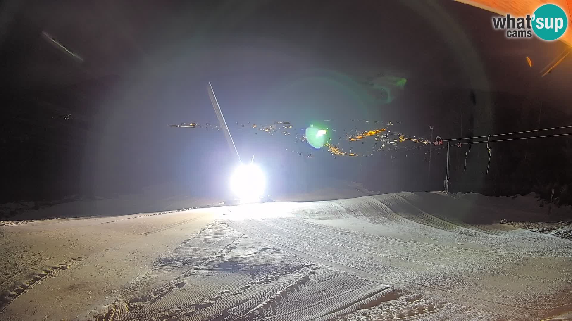 Webcam Bohinjska Bistrica – Live View from Kozji Hrbet Ski Station