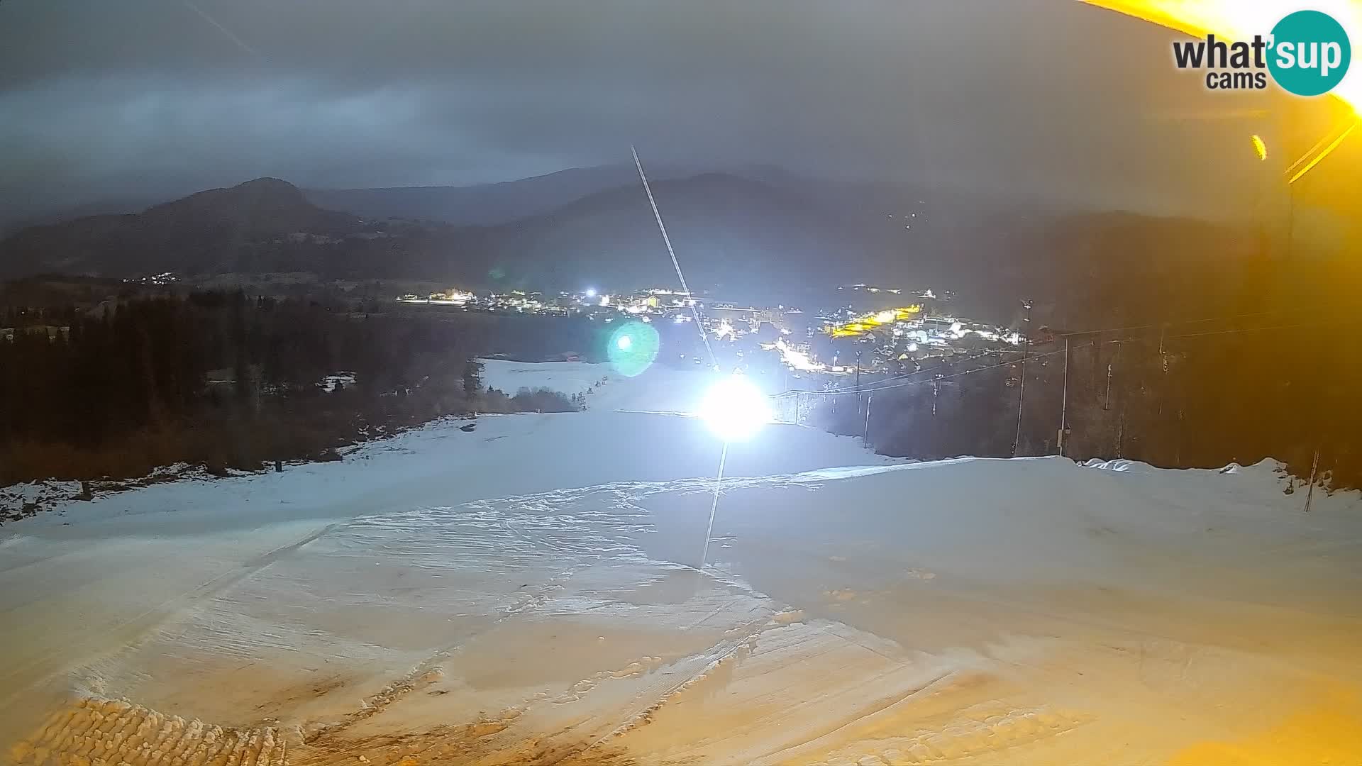 Webcam Bohinjska Bistrica – Vue en direct depuis la station de ski Kozji Hrbet