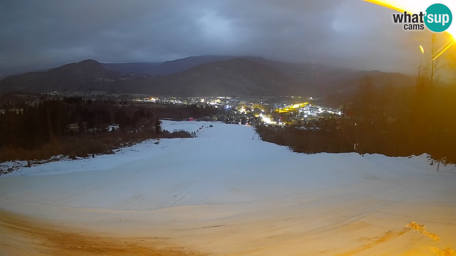 Webcam Bohinjska Bistrica – Vue en direct depuis la station de ski Kozji Hrbet