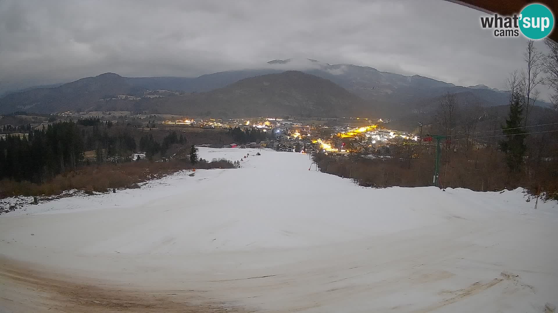 Livekamera Bohinjska Bistrica – Liveblick von der Skistation Kozji Hrbet