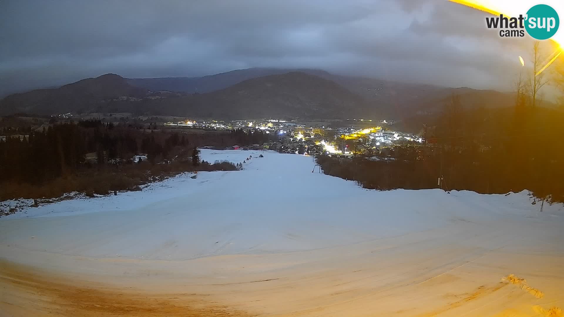 Webcam Bohinjska Bistrica – Vista live dalla stazione sciistica Kozji Hrbet
