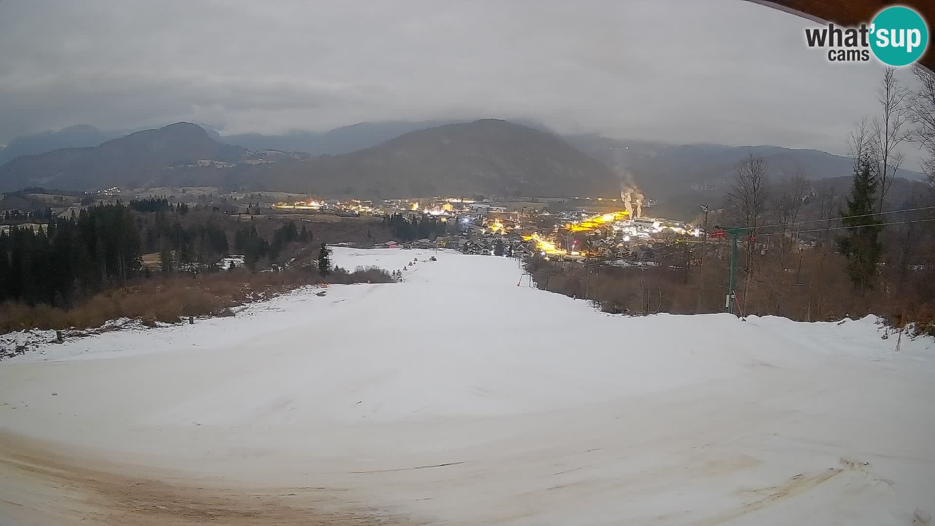Webcam Bohinjska Bistrica – Live View from Kozji Hrbet Ski Station