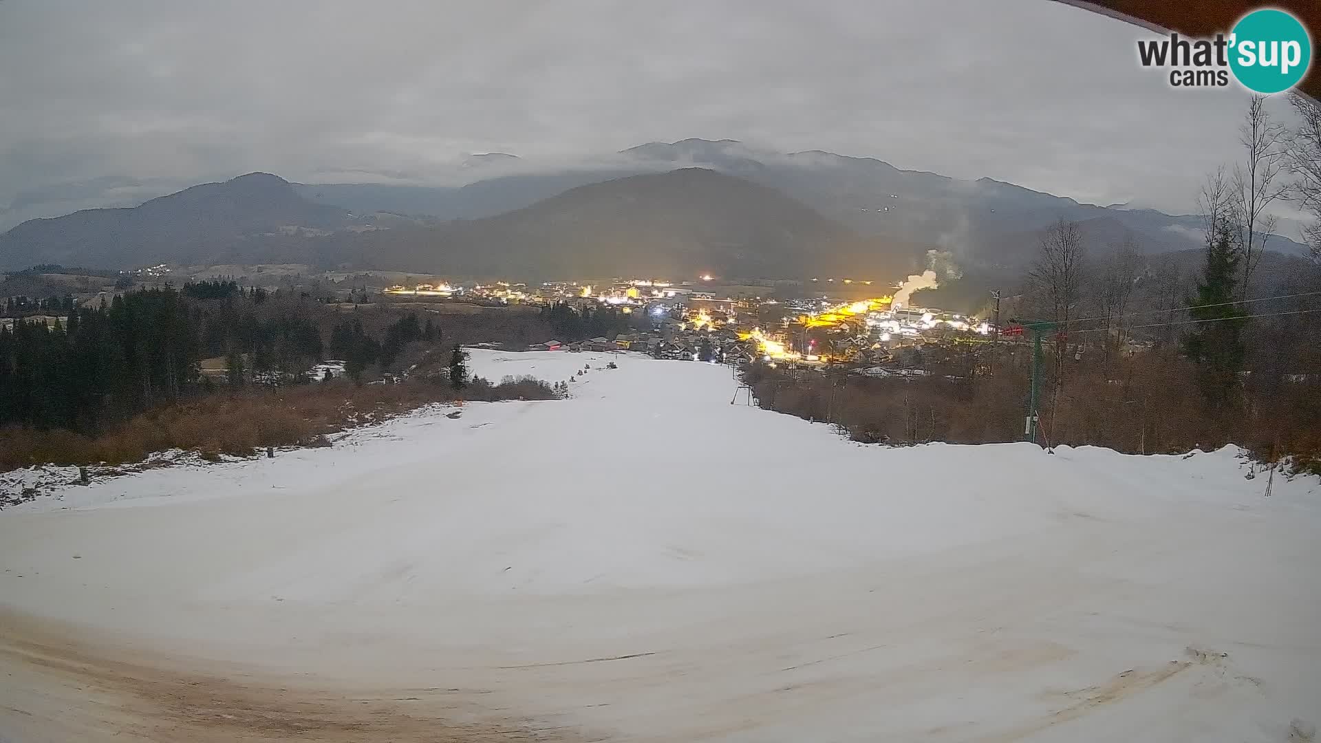 Webcam Bohinjska Bistrica – Live View from Kozji Hrbet Ski Station