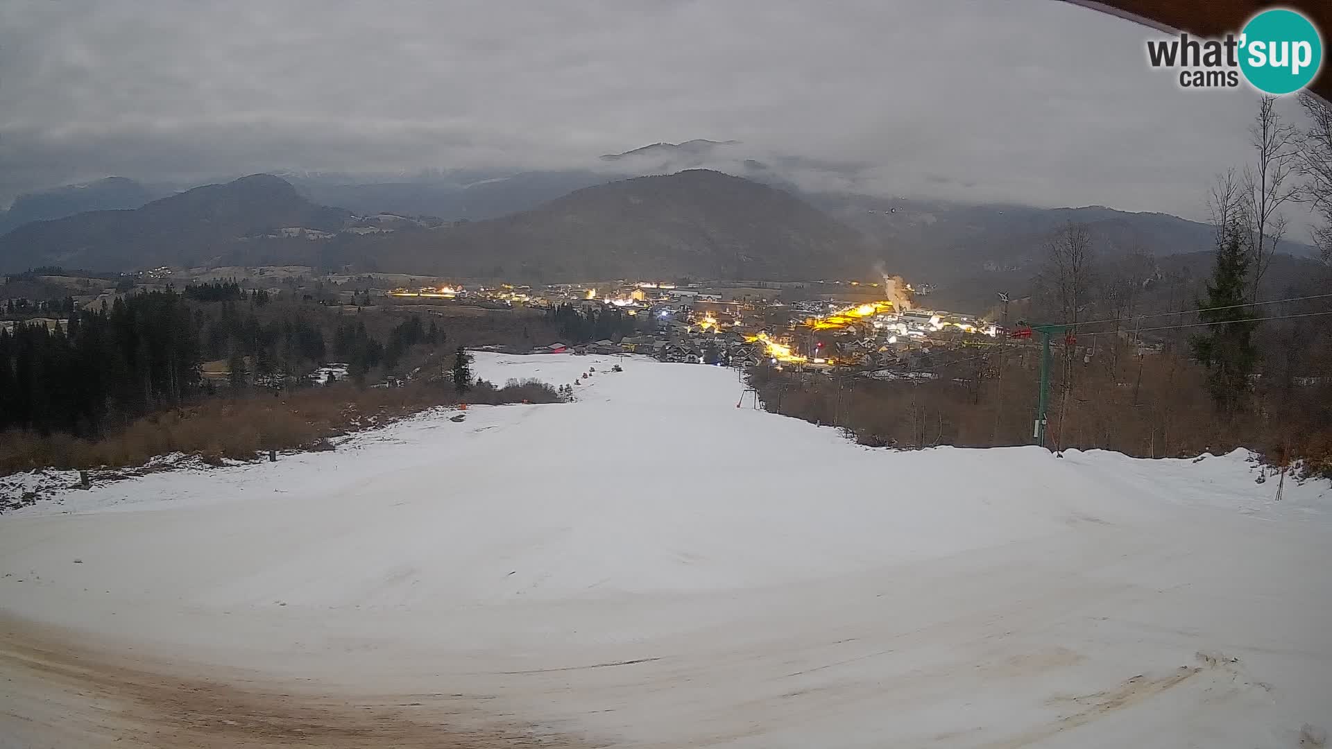 Livekamera Bohinjska Bistrica – Liveblick von der Skistation Kozji Hrbet