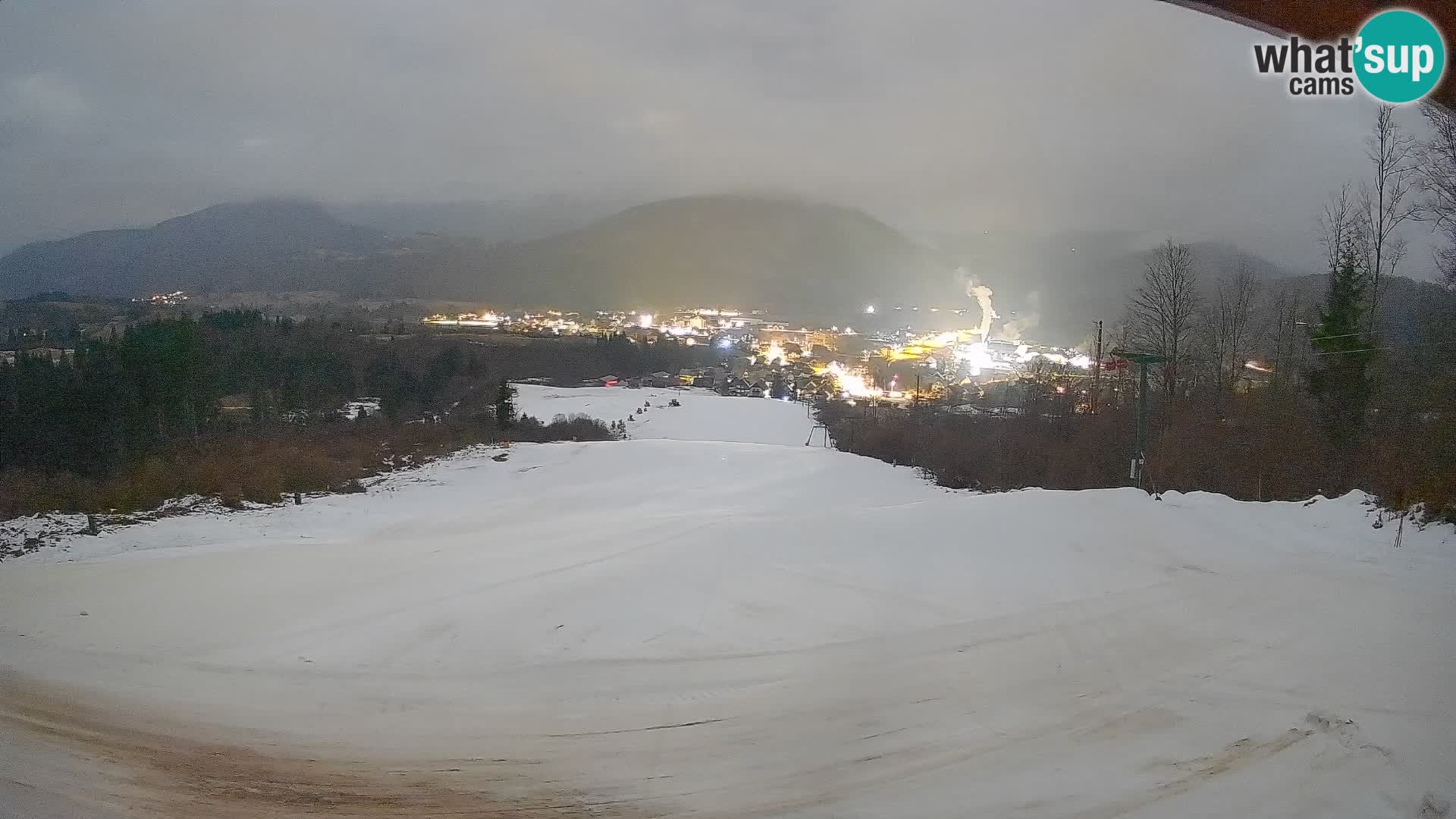 Webcam Bohinjska Bistrica – Live View from Kozji Hrbet Ski Station