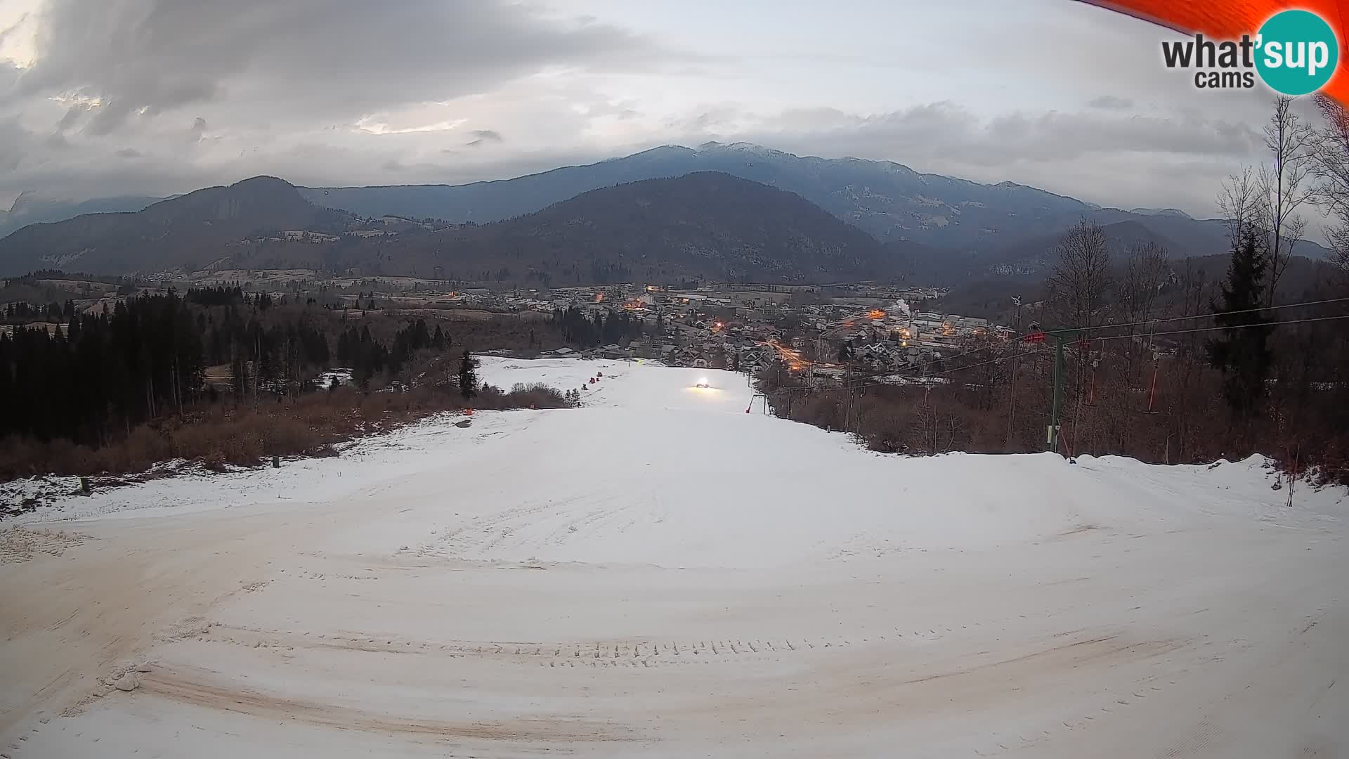 Livekamera Bohinjska Bistrica – Liveblick von der Skistation Kozji Hrbet