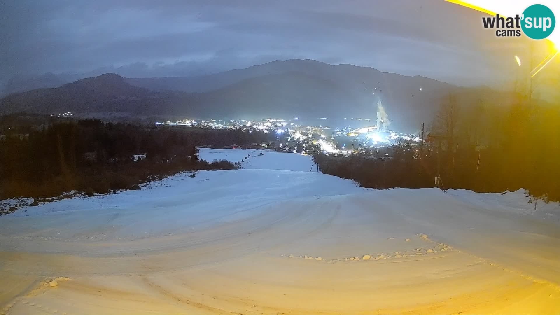 Webcam Bohinjska Bistrica – Live View from Kozji Hrbet Ski Station