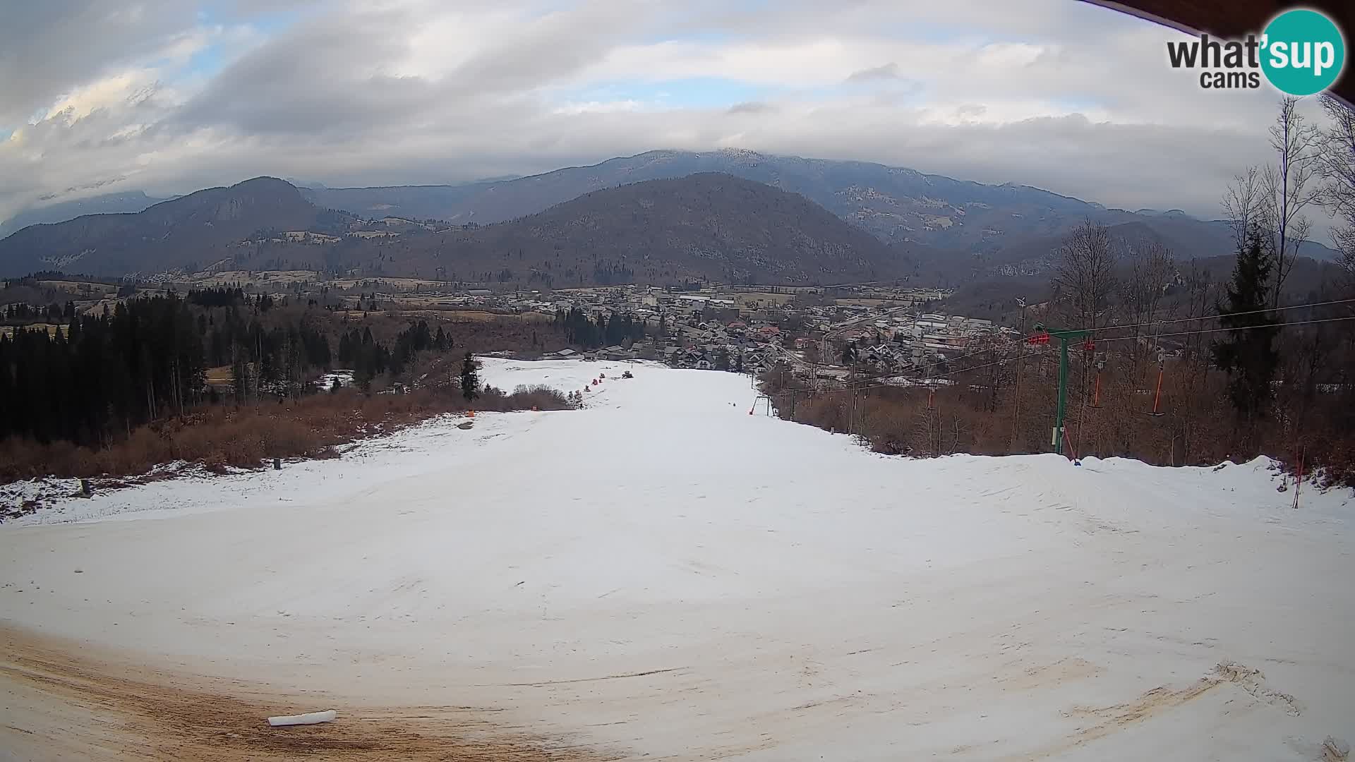 Livekamera Bohinjska Bistrica – Liveblick von der Skistation Kozji Hrbet
