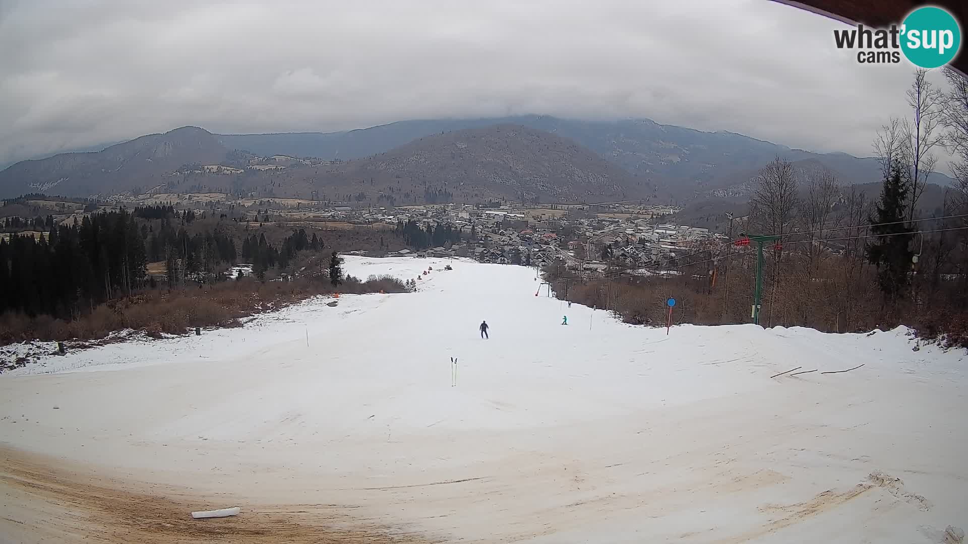 Webcam Bohinjska Bistrica – Vista live dalla stazione sciistica Kozji Hrbet