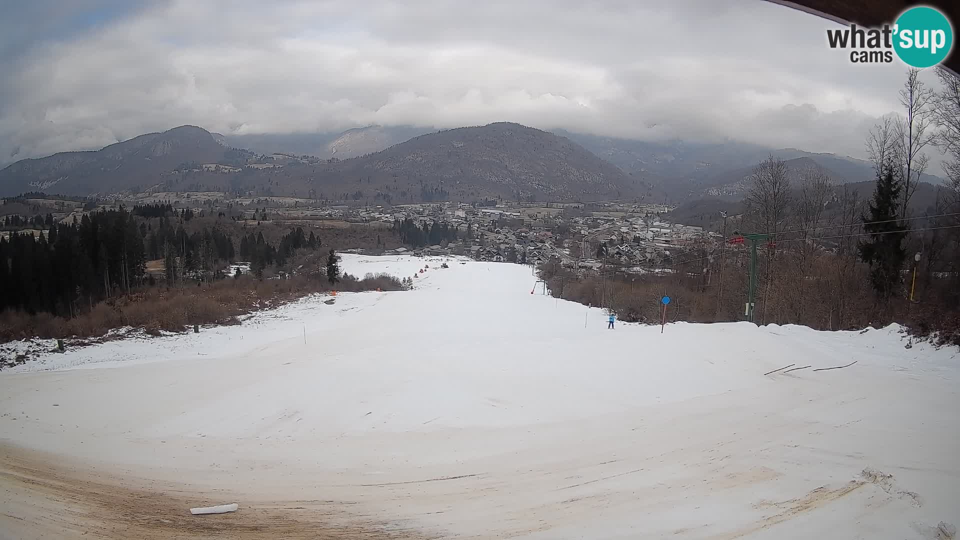 Webcam Bohinjska Bistrica – Live View from Kozji Hrbet Ski Station