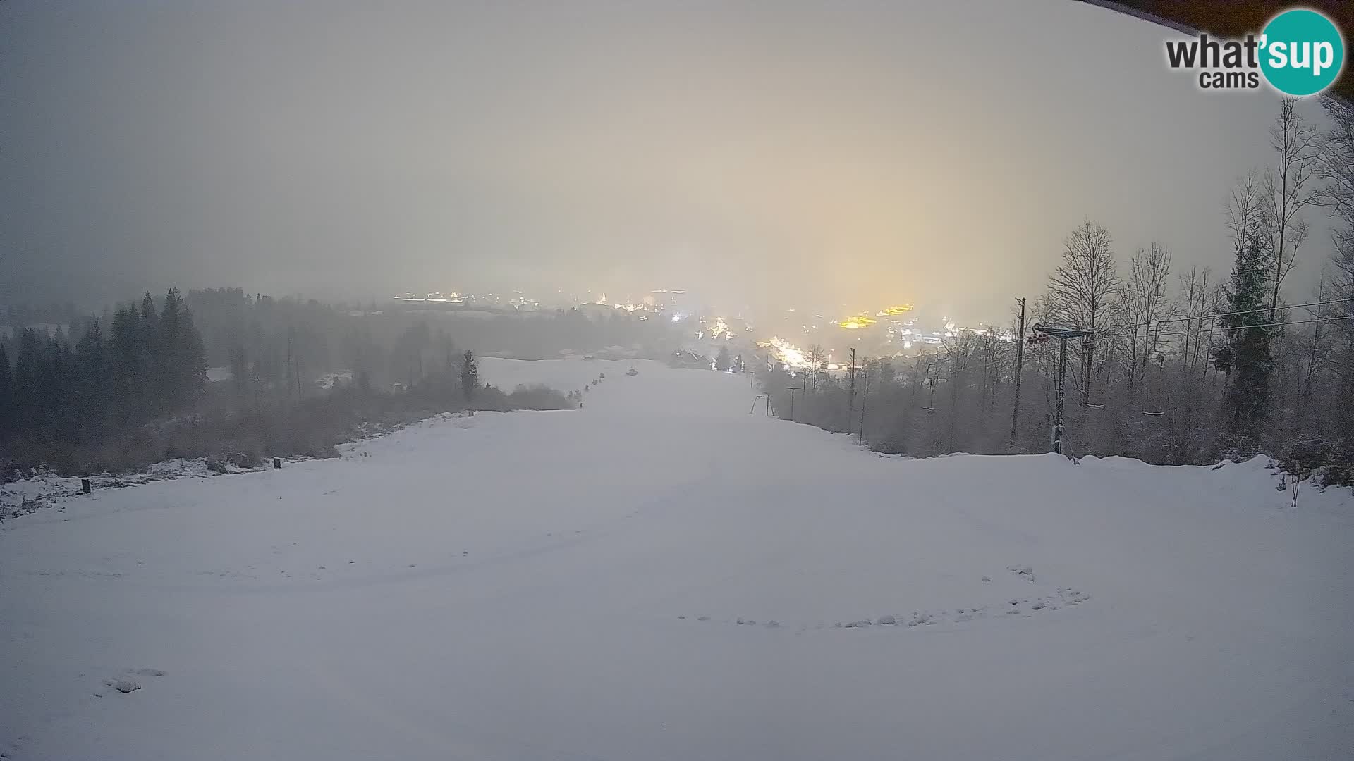 Webcam Bohinjska Bistrica – Live View from Kozji Hrbet Ski Station