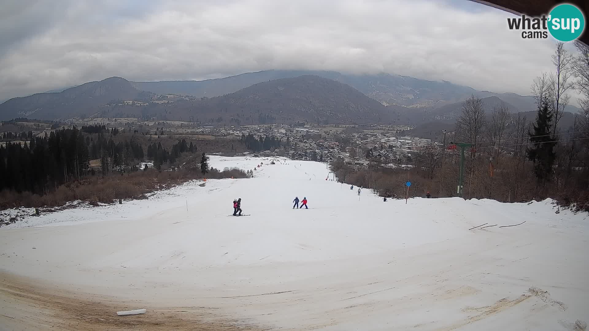 Webcam Bohinjska Bistrica – Vista live dalla stazione sciistica Kozji Hrbet