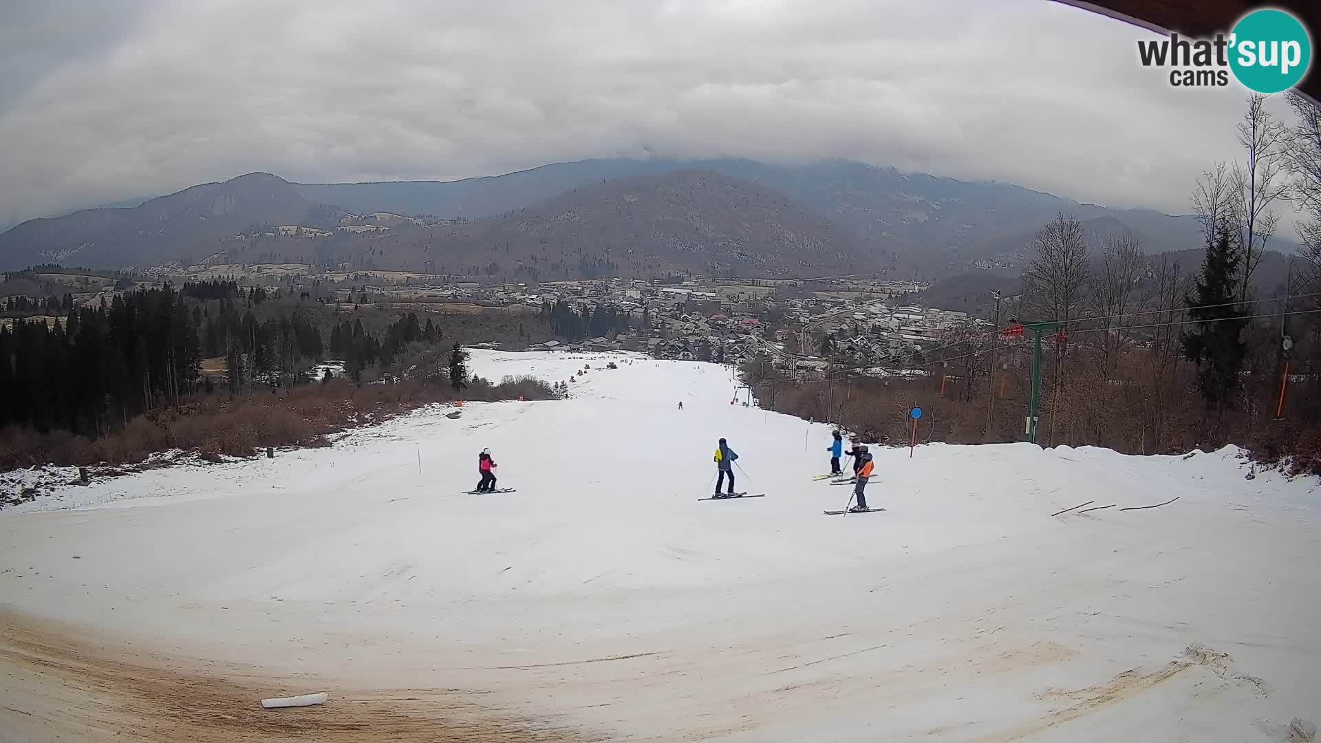 Webcam Bohinjska Bistrica – Vista live dalla stazione sciistica Kozji Hrbet