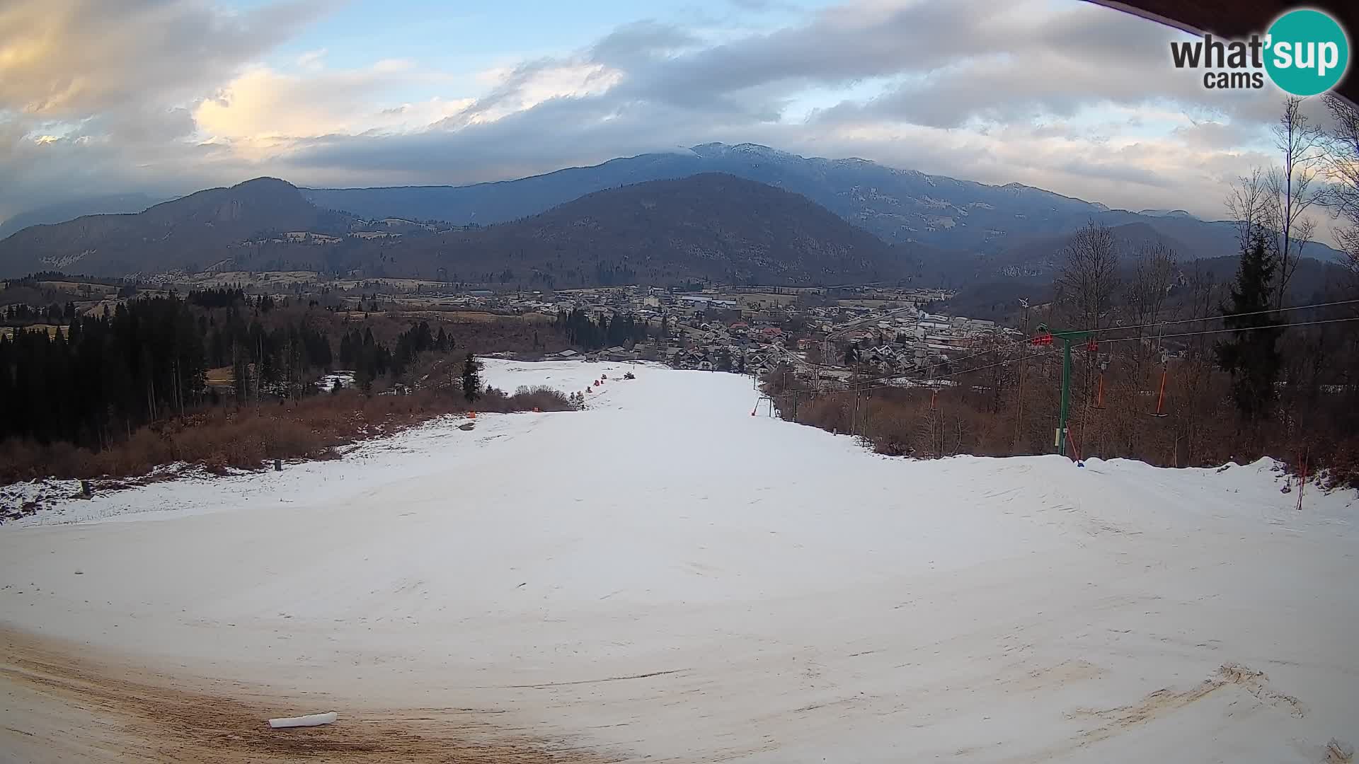Webcam Bohinjska Bistrica – Live View from Kozji Hrbet Ski Station