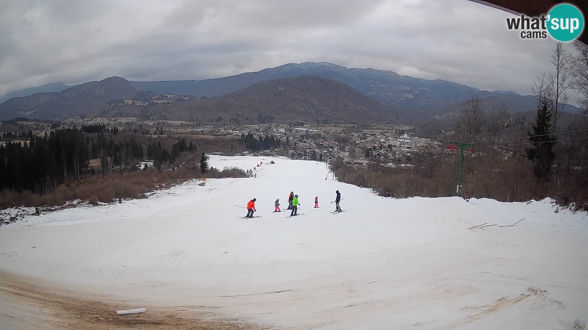 Webcam Bohinjska Bistrica – Live View from Kozji Hrbet Ski Station