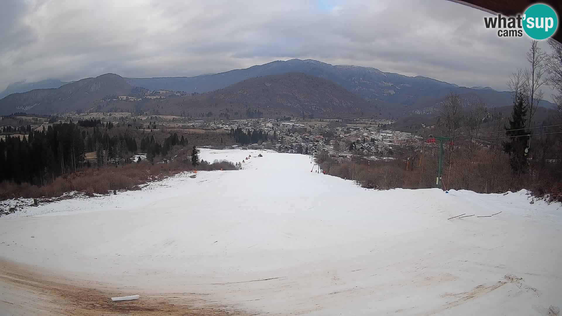 Webcam Bohinjska Bistrica – Vista live dalla stazione sciistica Kozji Hrbet