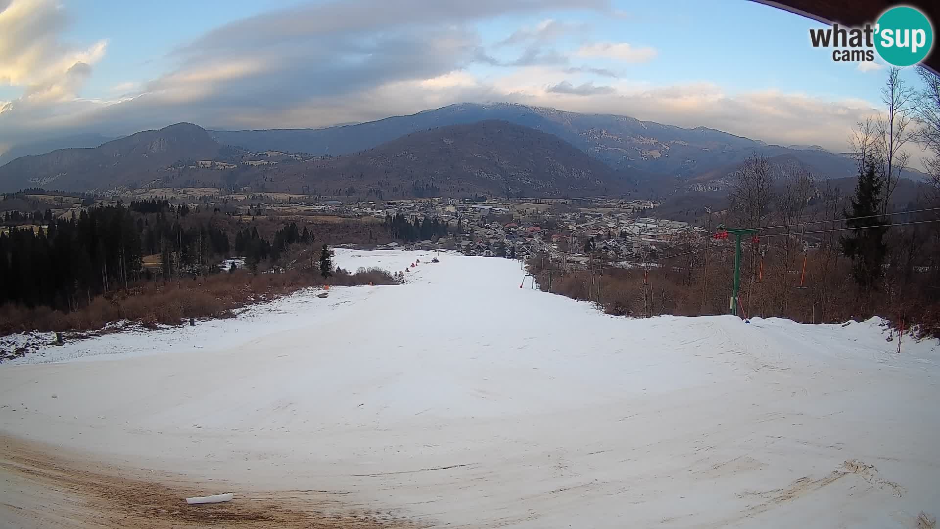 Livekamera Bohinjska Bistrica – Liveblick von der Skistation Kozji Hrbet