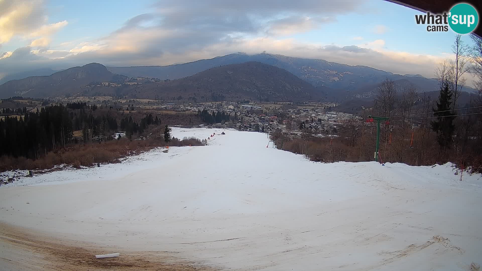 Webcam Bohinjska Bistrica – Vue en direct depuis la station de ski Kozji Hrbet