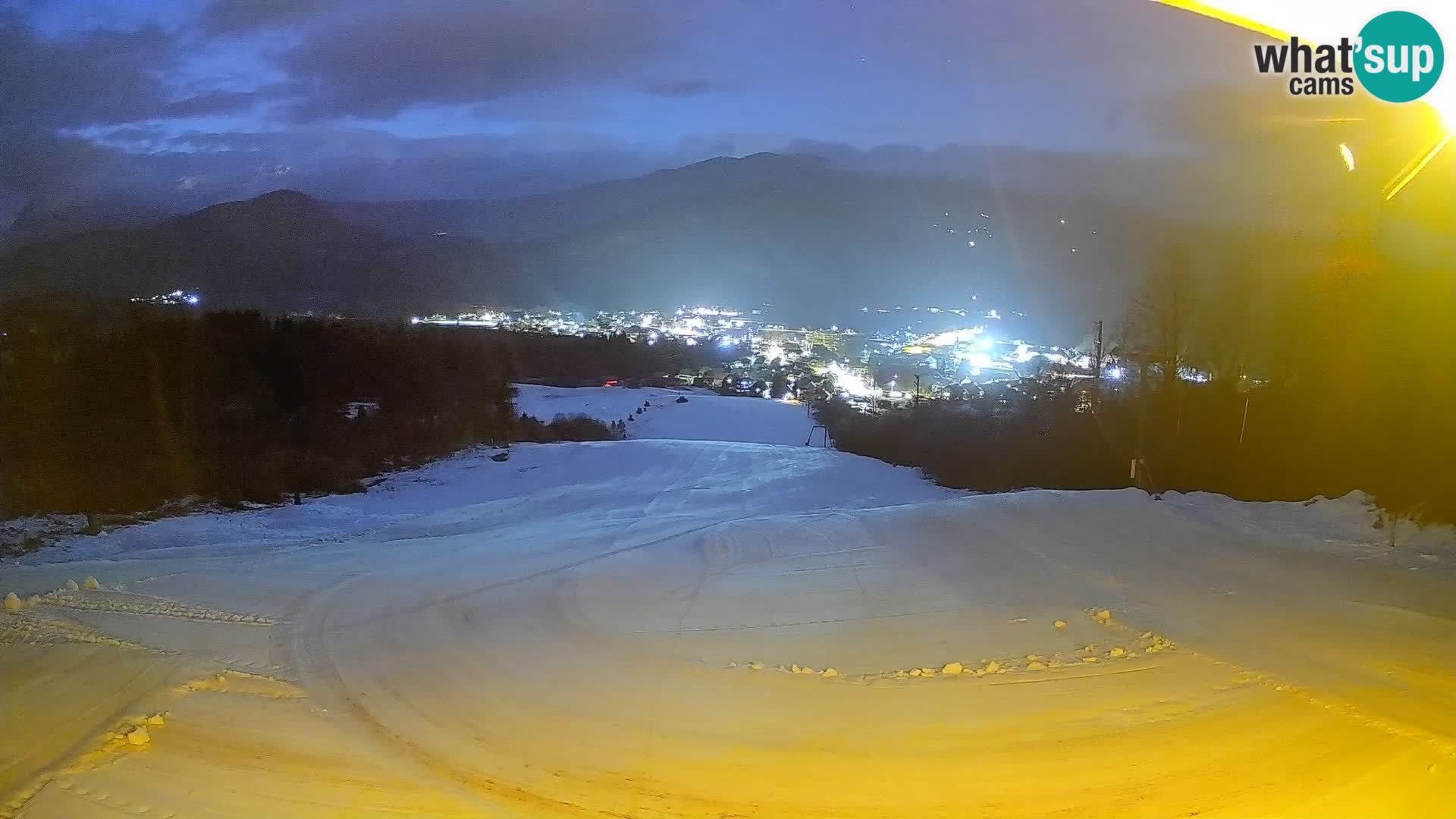 Webcam Bohinjska Bistrica – Live View from Kozji Hrbet Ski Station