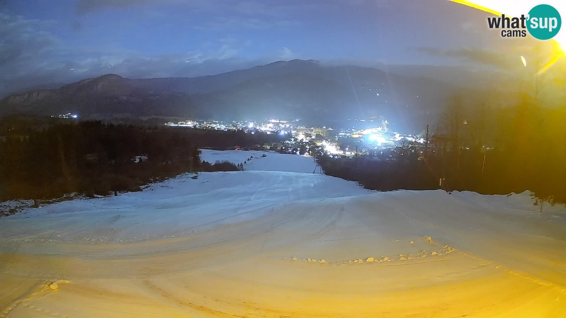 Webcam Bohinjska Bistrica – Vue en direct depuis la station de ski Kozji Hrbet