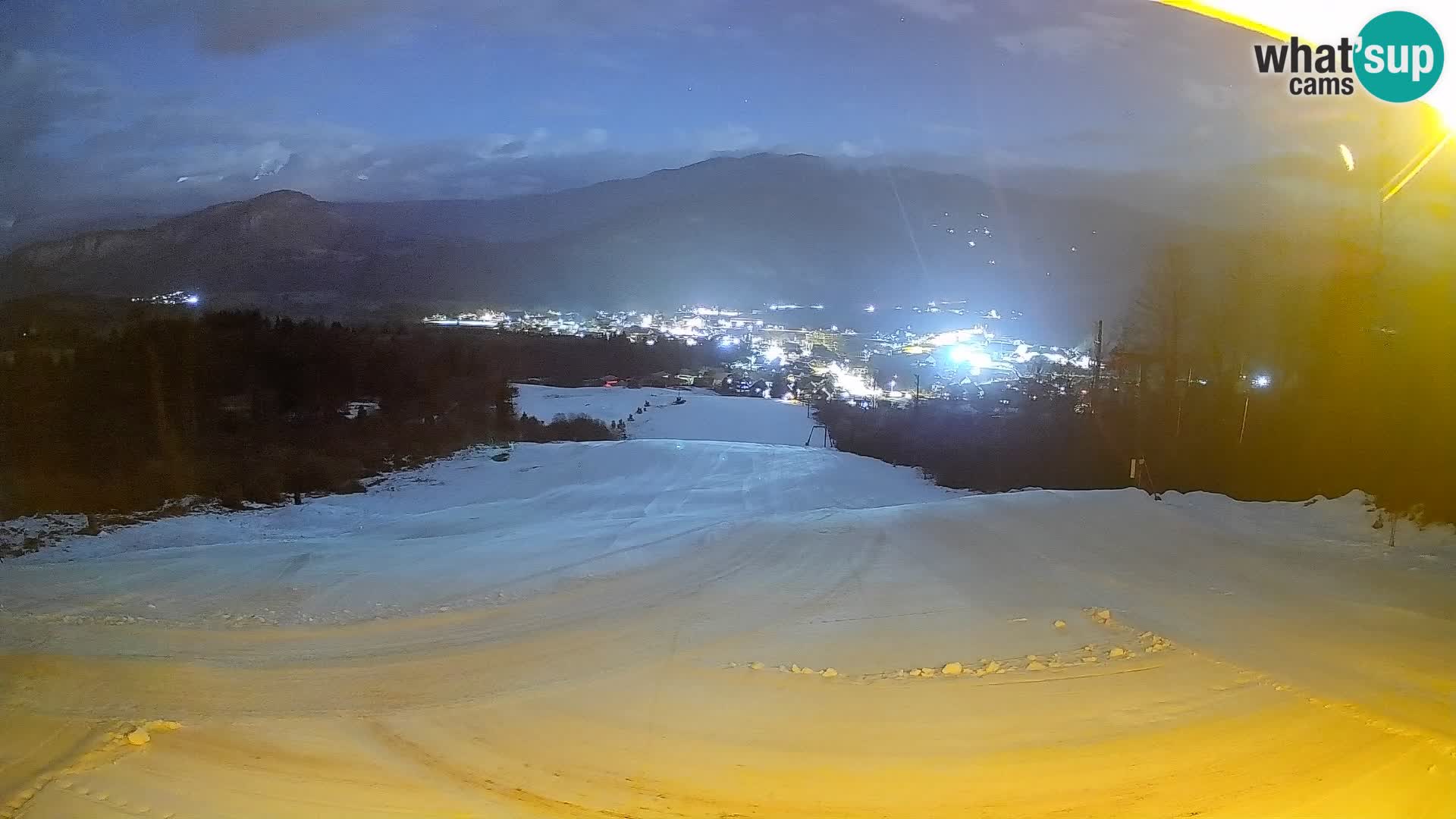 Webcam Bohinjska Bistrica – Vista live dalla stazione sciistica Kozji Hrbet