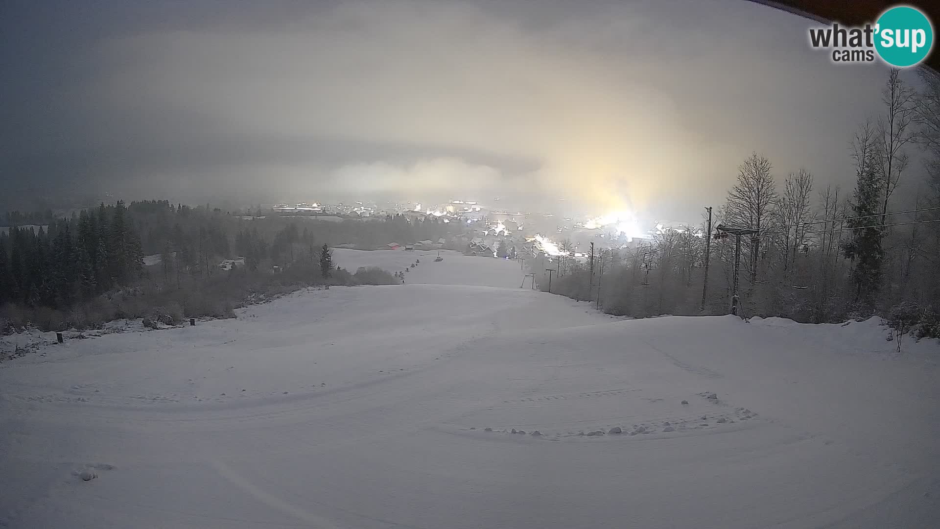 Webcam Bohinjska Bistrica – Vista live dalla stazione sciistica Kozji Hrbet