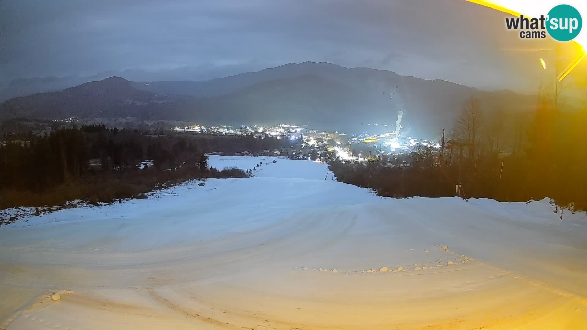 Livekamera Bohinjska Bistrica – Liveblick von der Skistation Kozji Hrbet