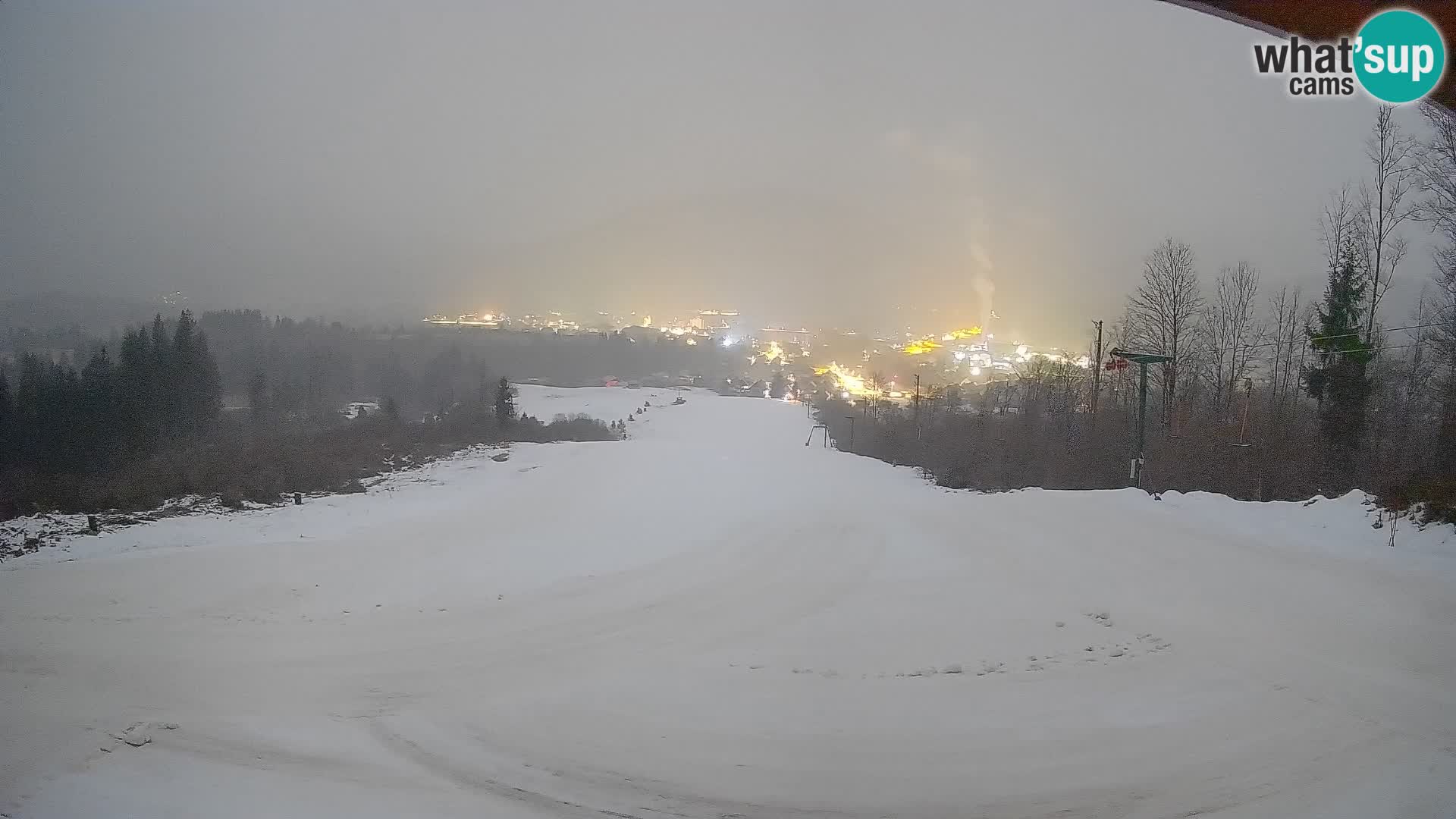 Cámara en vivo Bohinjska Bistrica – Vista en directo desde la estación de esquí Kozji Hrbet