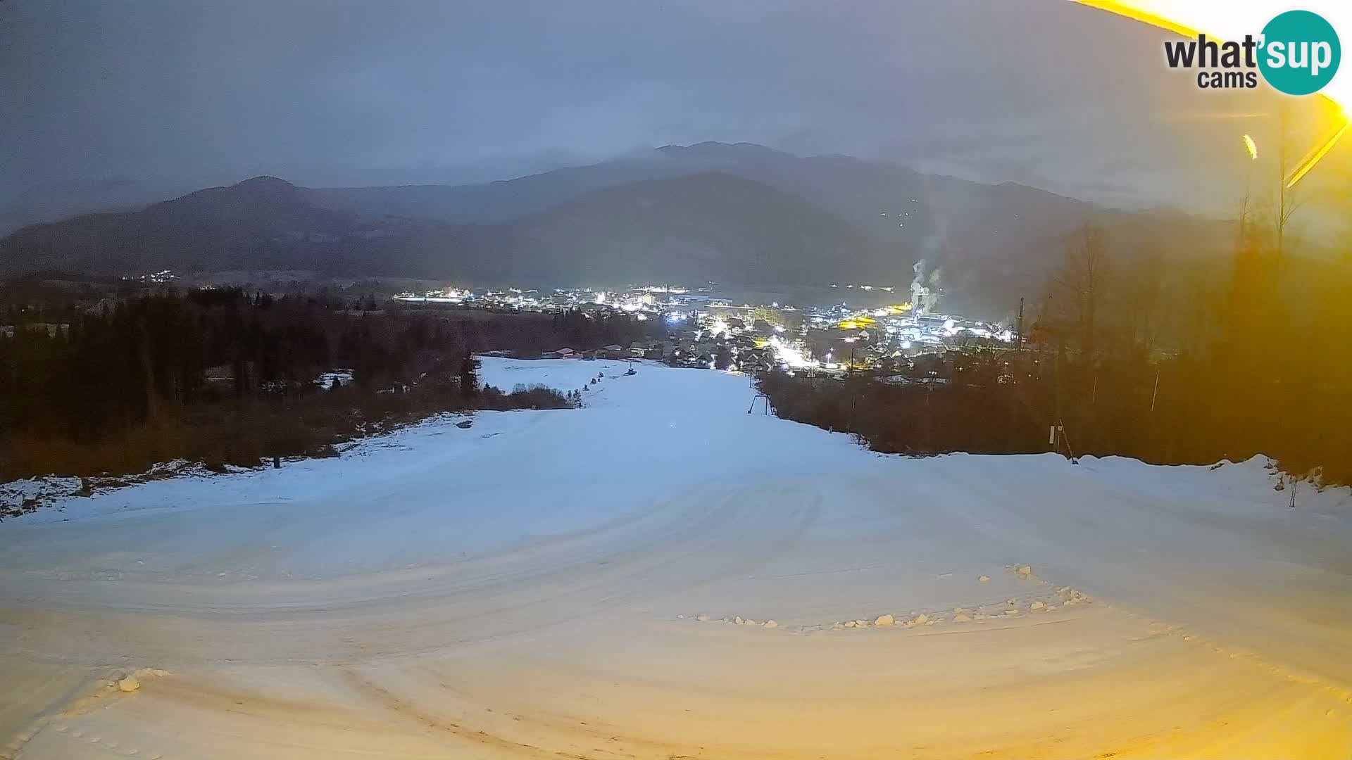 Webcam Bohinjska Bistrica – Live View from Kozji Hrbet Ski Station