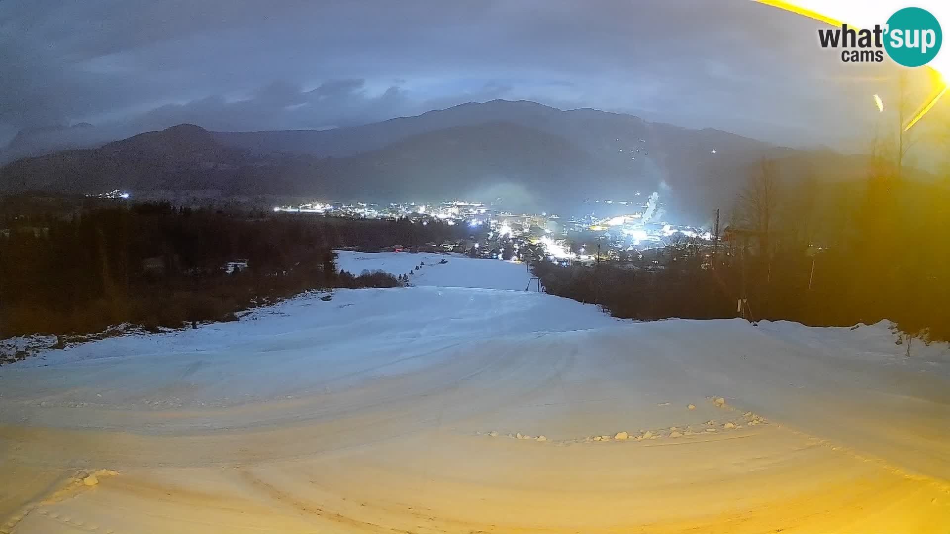 Webcam Bohinjska Bistrica – Live View from Kozji Hrbet Ski Station