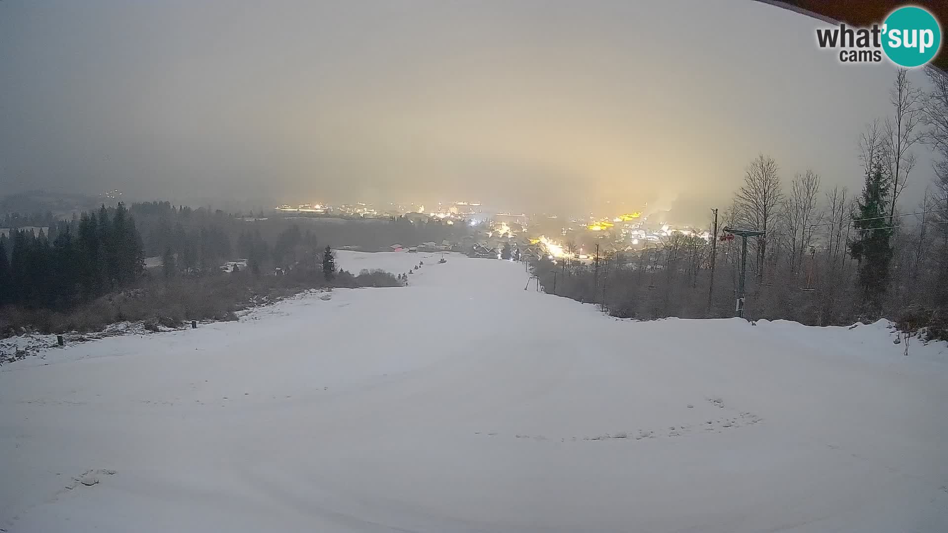 Webcam Bohinjska Bistrica – Vue en direct depuis la station de ski Kozji Hrbet