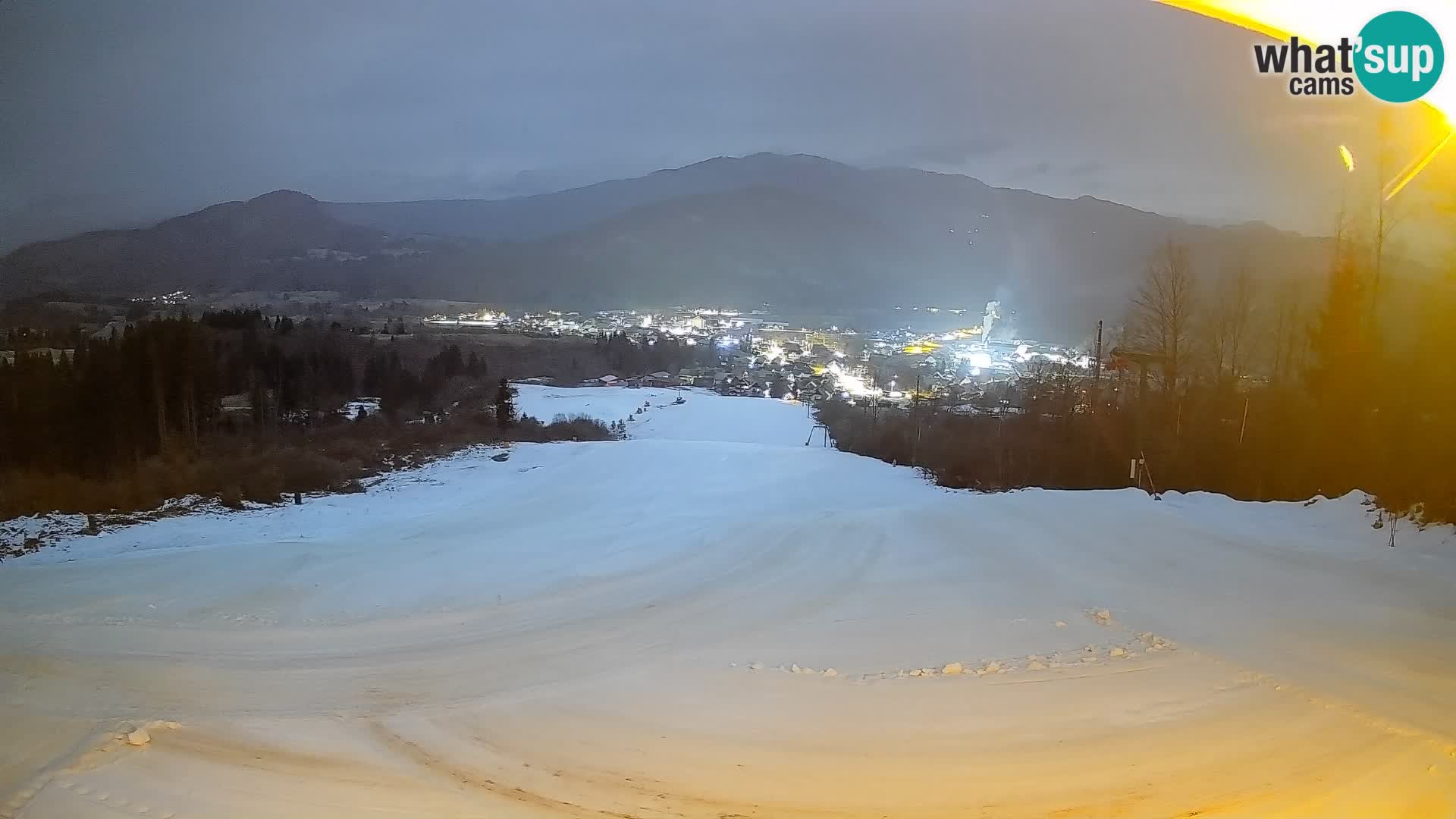 Cámara en vivo Bohinjska Bistrica – Vista en directo desde la estación de esquí Kozji Hrbet