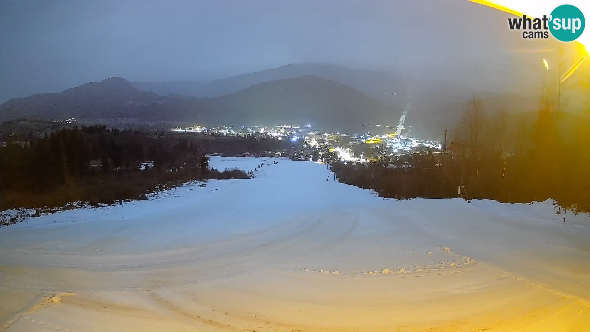 Cámara en vivo Bohinjska Bistrica – Vista en directo desde la estación de esquí Kozji Hrbet