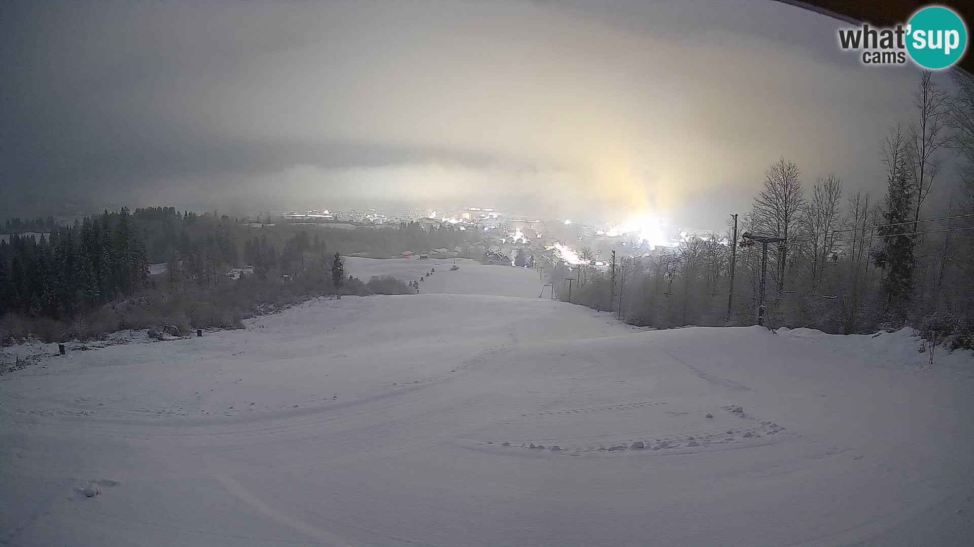 Webcam Bohinjska Bistrica – Live View from Kozji Hrbet Ski Station