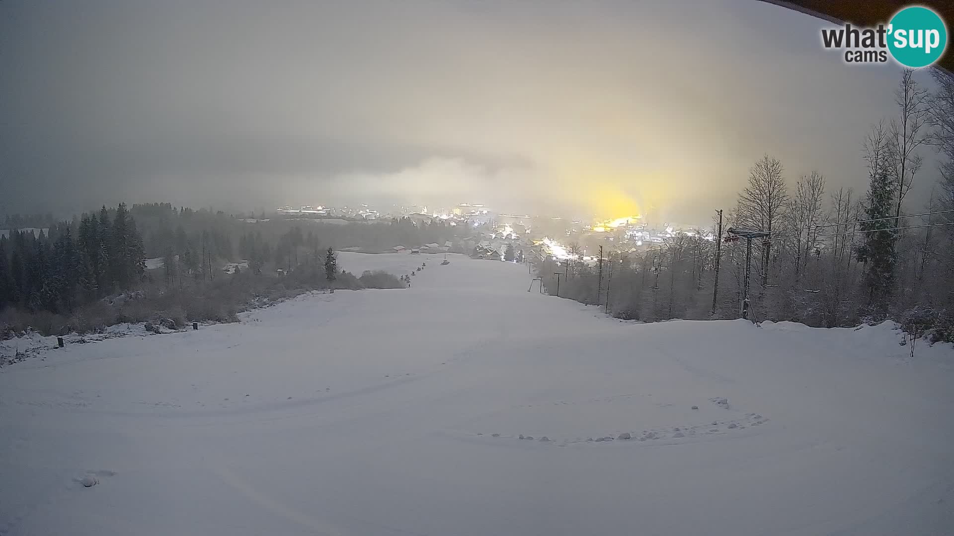 Webcam Bohinjska Bistrica – Vue en direct depuis la station de ski Kozji Hrbet