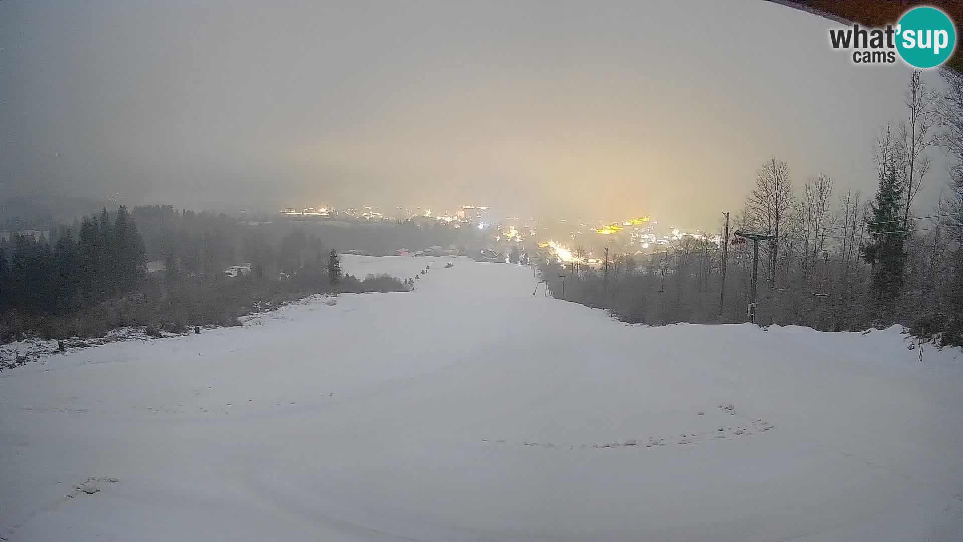 Webcam Bohinjska Bistrica – Vue en direct depuis la station de ski Kozji Hrbet