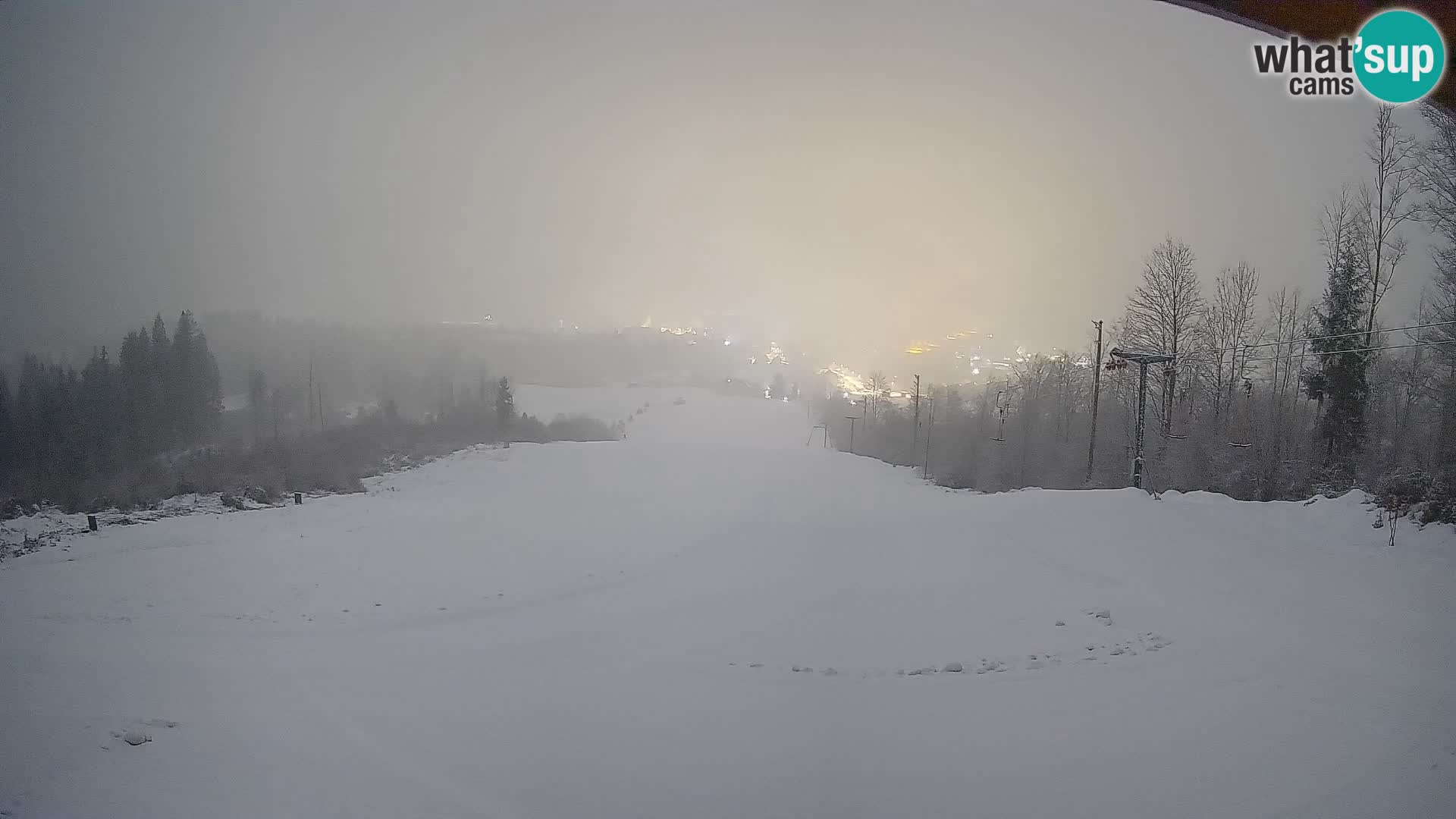 Webcam Bohinjska Bistrica – Live View from Kozji Hrbet Ski Station