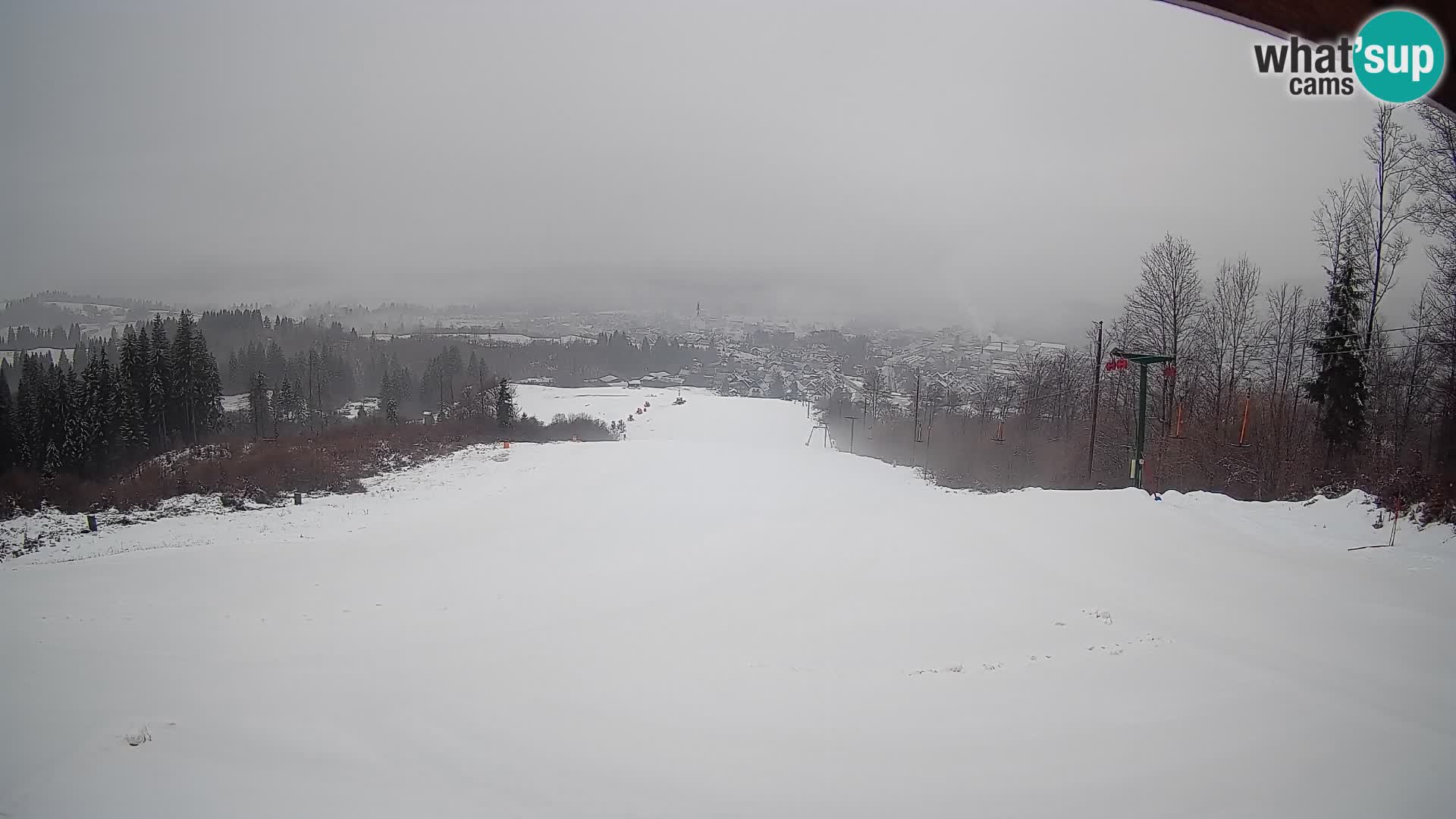 Webcam Bohinjska Bistrica – Live View from Kozji Hrbet Ski Station