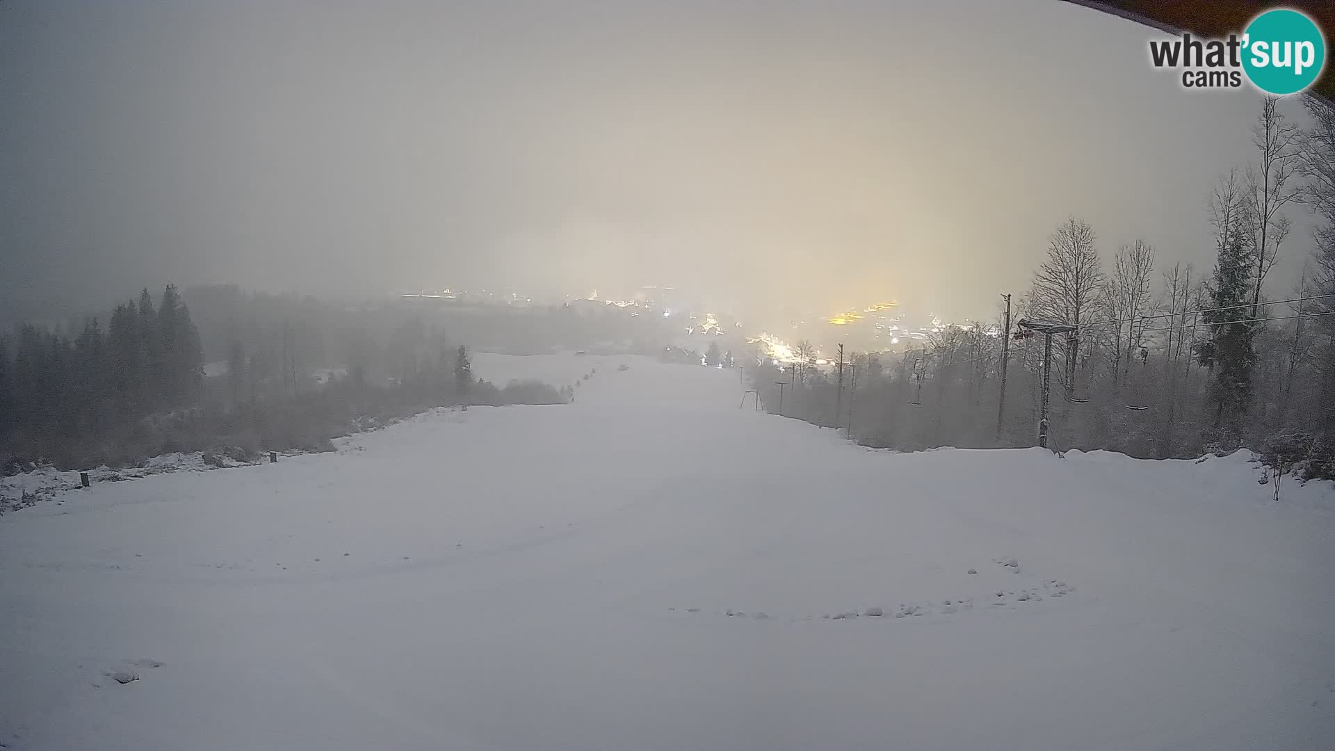 Webcam Bohinjska Bistrica – Live View from Kozji Hrbet Ski Station