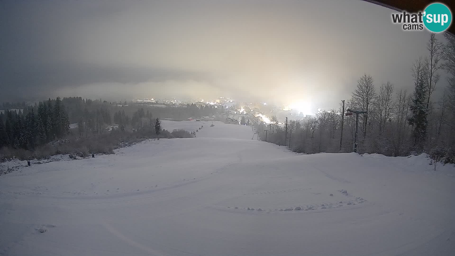 Webcam Bohinjska Bistrica – Live View from Kozji Hrbet Ski Station