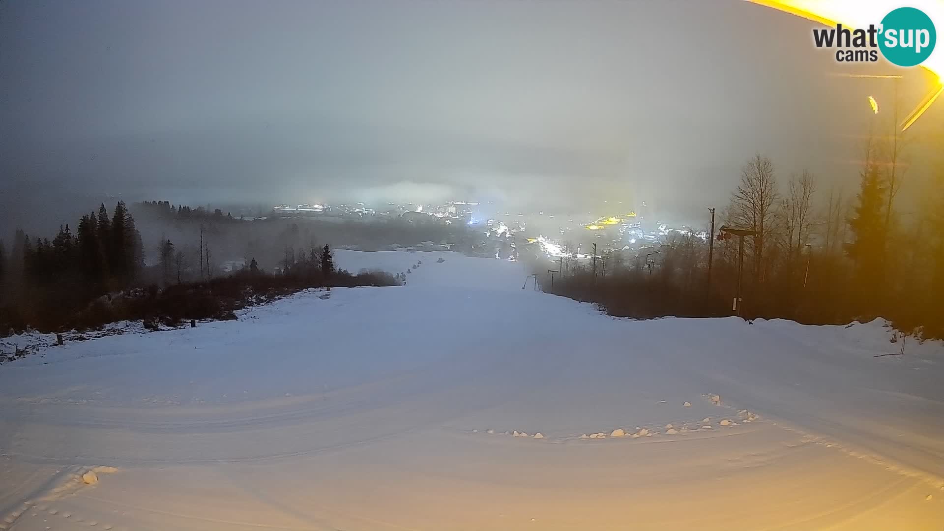 Cámara en vivo Bohinjska Bistrica – Vista en directo desde la estación de esquí Kozji Hrbet