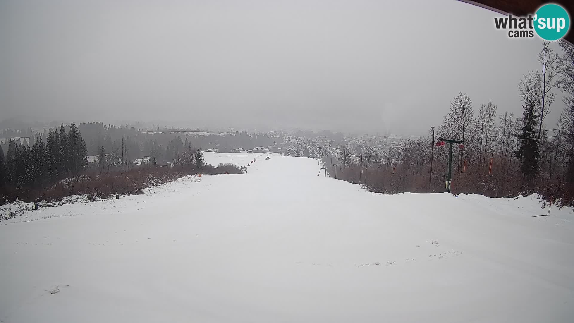 Livekamera Bohinjska Bistrica – Liveblick von der Skistation Kozji Hrbet