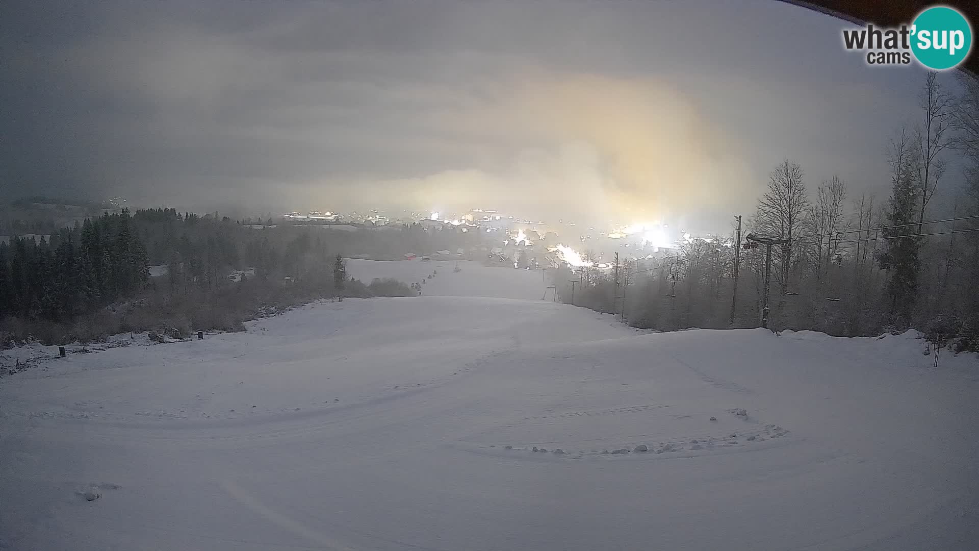 Webcam Bohinjska Bistrica – Vista live dalla stazione sciistica Kozji Hrbet