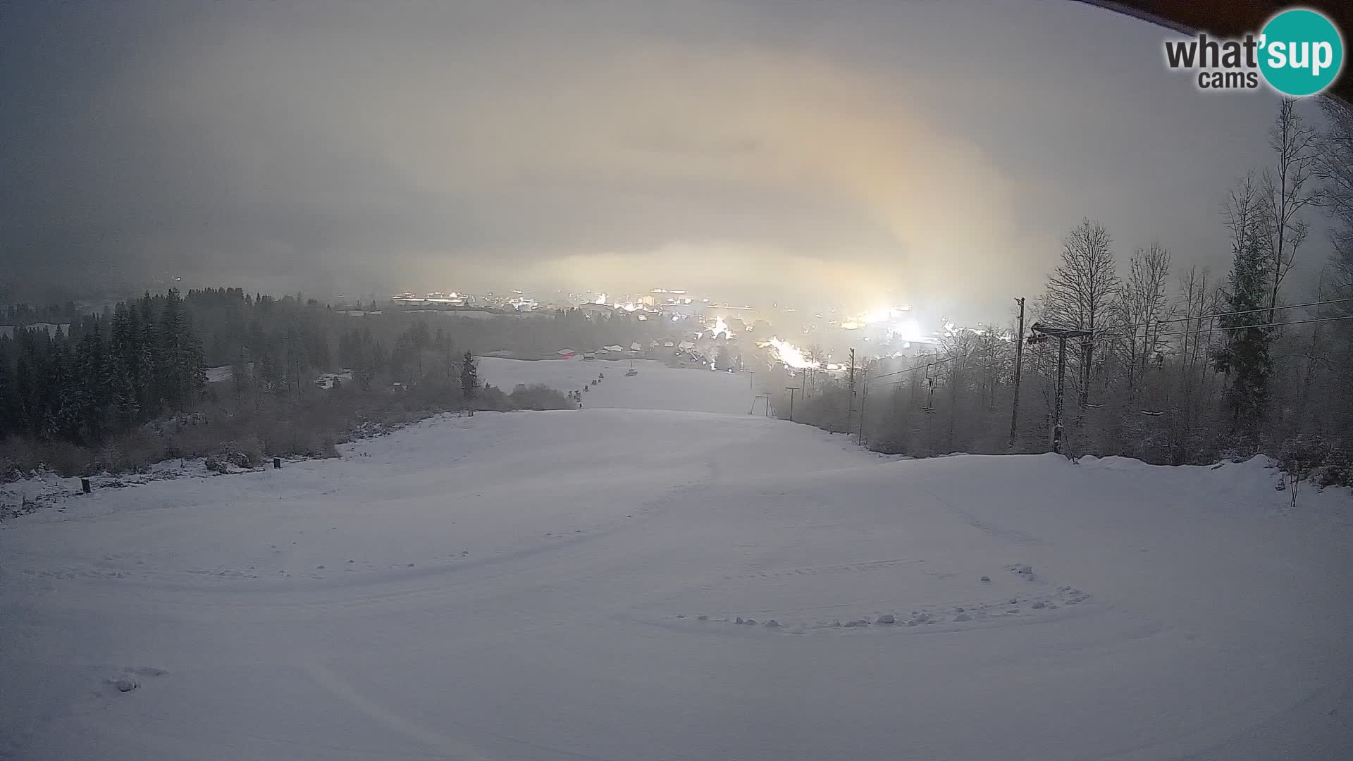 Webcam Bohinjska Bistrica – Live View from Kozji Hrbet Ski Station